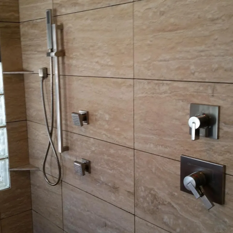 Shower fixture installation for Frozen Pipe Repair in Millis